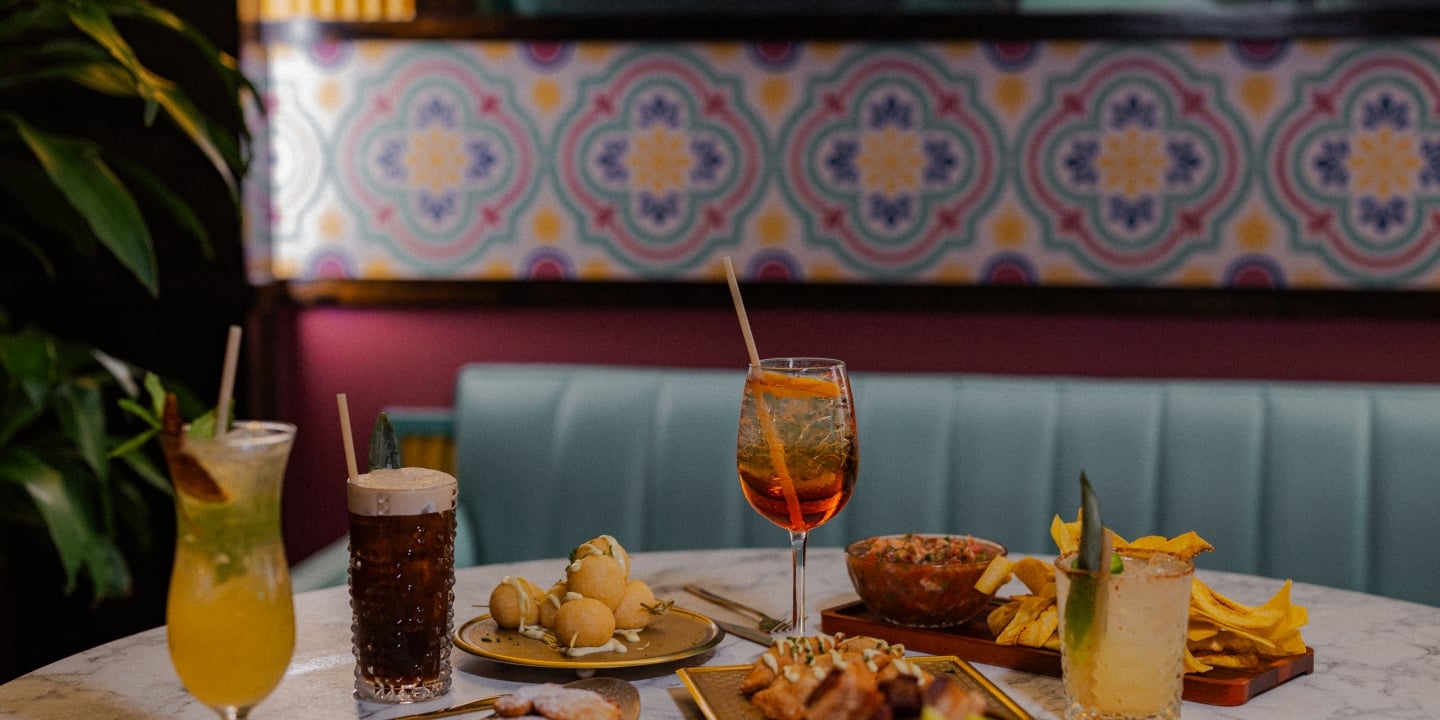 Cocktails and shared plates at Flama Cabana